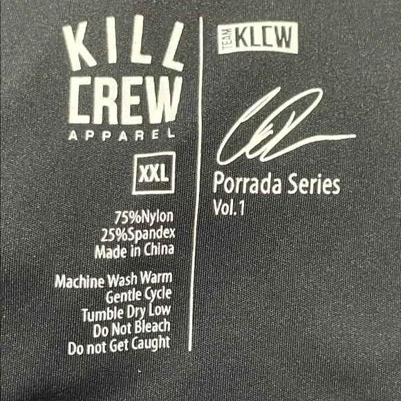 Kill Crew Women's Sport Bra. Lot of Two- One Black And One Olive. Size XXL. - Picture 6 of 10